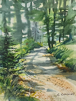 front window of store, view from outside